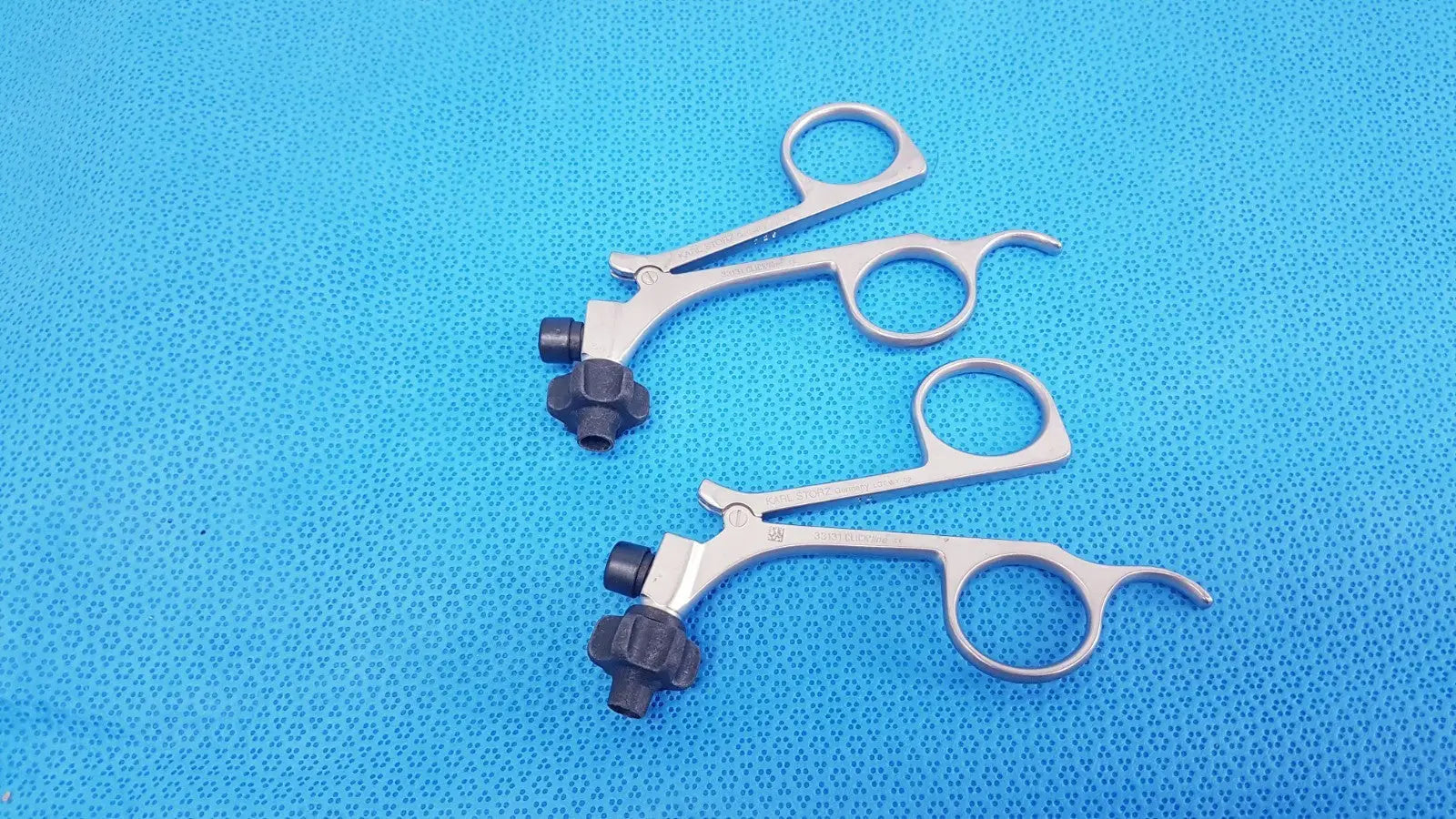 Karl Storz 33131 Clickline Handle – Laparoscopic Surgical Instrument Lot of 2