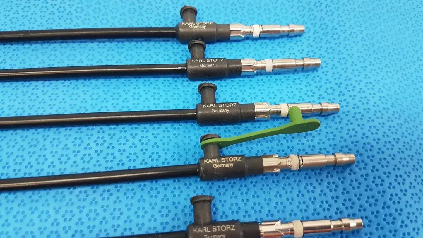 Karl Storz 33300 ClickLine 5mm x 43cm Insulated Outer Tube – LOT OF 5 - Laparoscopic Instrument Component