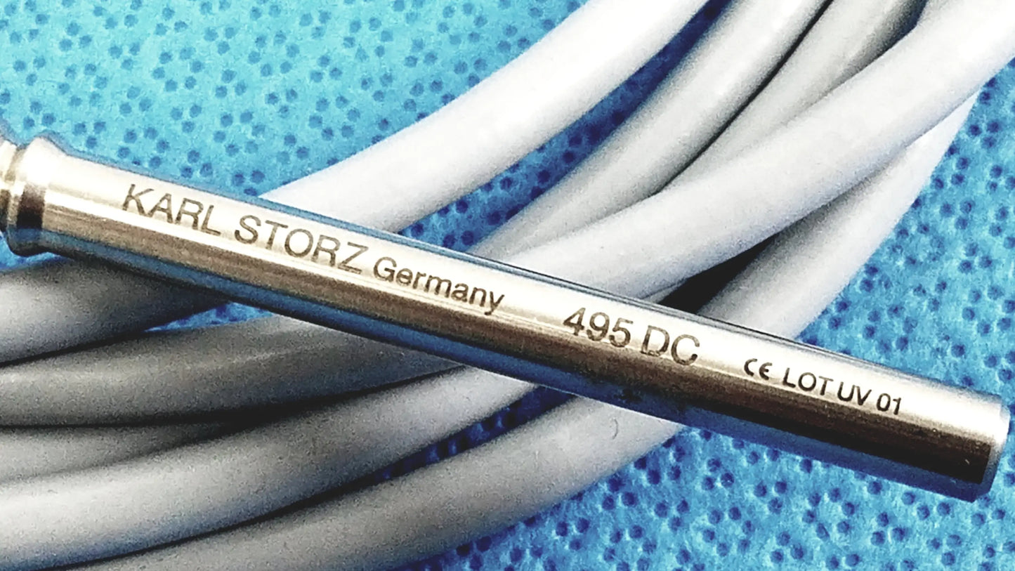 Karl Storz 495DC Fiber Optic Light Cable Straight Connector