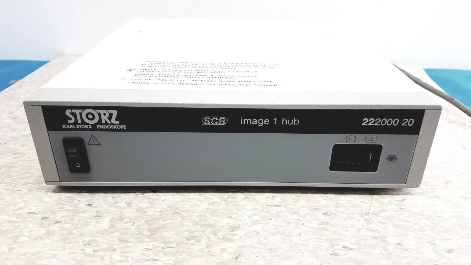 Karl Storz SCB Image 1 Hub 222000-20 Endoscope Camera Control Unit ICM