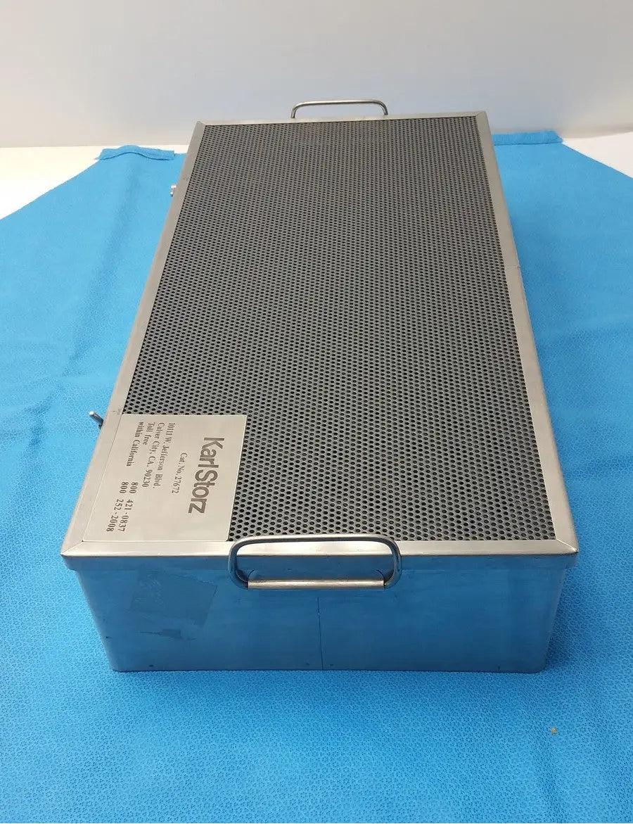 Karl Storz Sterilization Tray – Surgical Instrument Case Autoclave Safe