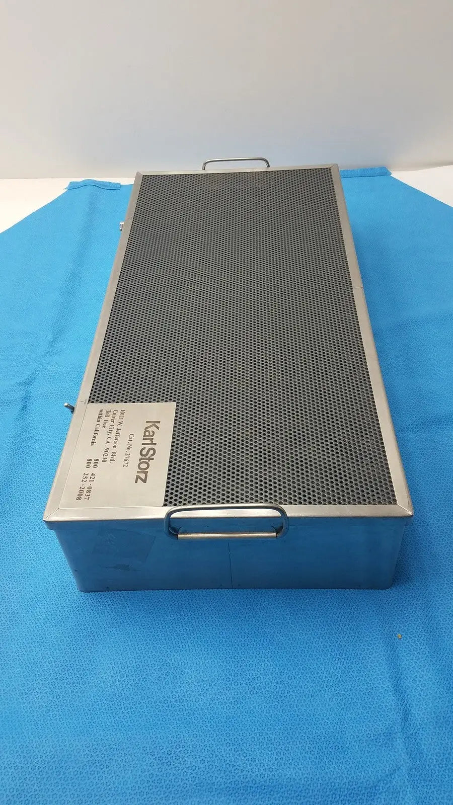 Karl Storz Sterilization Tray – Surgical Instrument Case Autoclave Safe