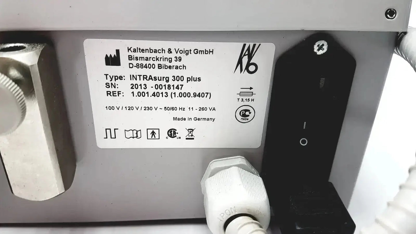 Silver metallic kaltenbach voigt intrasurg 300 plus dental implant drill for surgical use made in germany