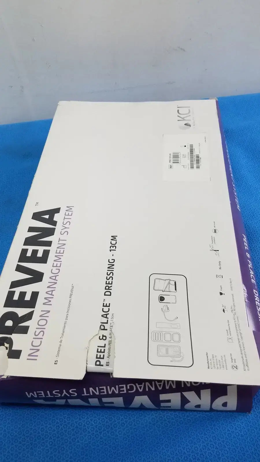 KCI PREVENA PRE1101US Incision Management System Peel & Place Dressing 13cm