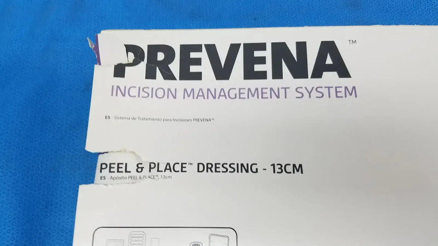 KCI PREVENA PRE1101US Incision Management System Peel & Place Dressing 13cm