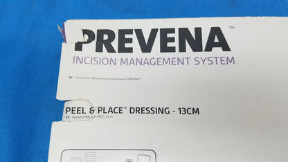 KCI PREVENA PRE1101US Incision Management System Peel & Place Dressing 13cm