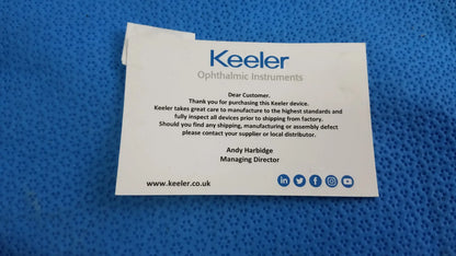 Keeler Vantage Plus Ophthalmoscope With Accessories Ref 1205P1020