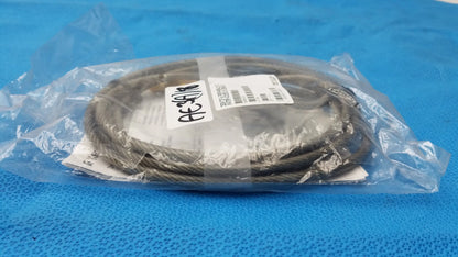Acer branded gray braided cable in clear plastic packaging for Kensington K64665US desktop locking kit, ideal for buy used medical equipment