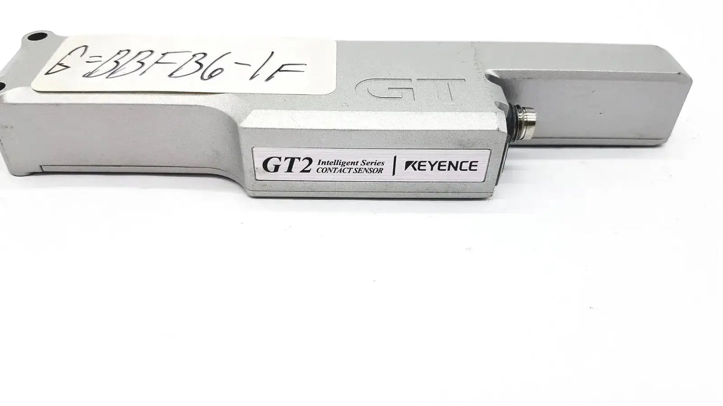 Silver metallic gt2-h50 intelligent series contact sensor by keyence for precise detection in series contact sensor applications