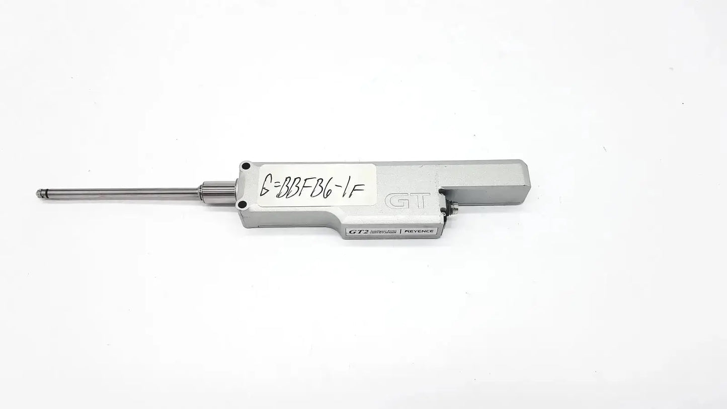 Silver gt2 series intelligent series contact sensor with slender metallic shaft and rectangular housing for precision measurement