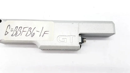 Silver metallic keyence gt2-h50 intelligent series contact sensor with engraved model identifier for industrial use