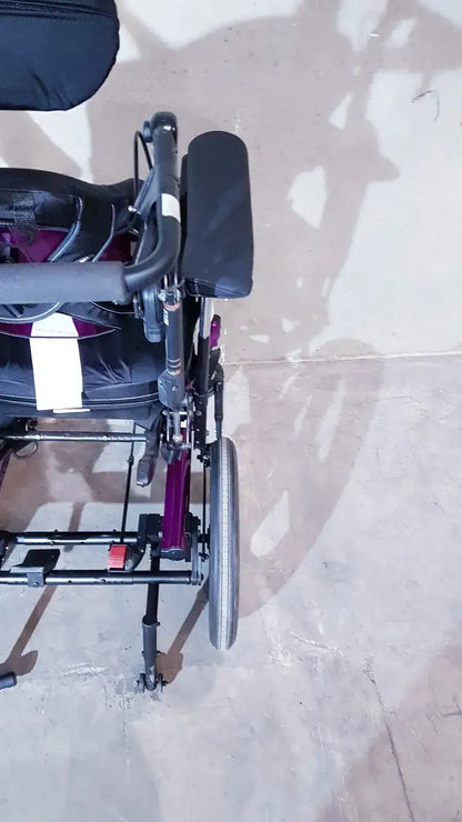 Ki Mobility Focus CR Tilt In Space Wheelchair Adjustable All Show in Pictures - Tilt-in-Space