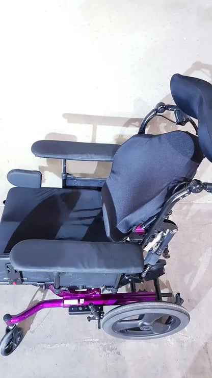 Ki Mobility Focus CR Tilt In Space Wheelchair Adjustable All Show in Pictures - Tilt-in-Space