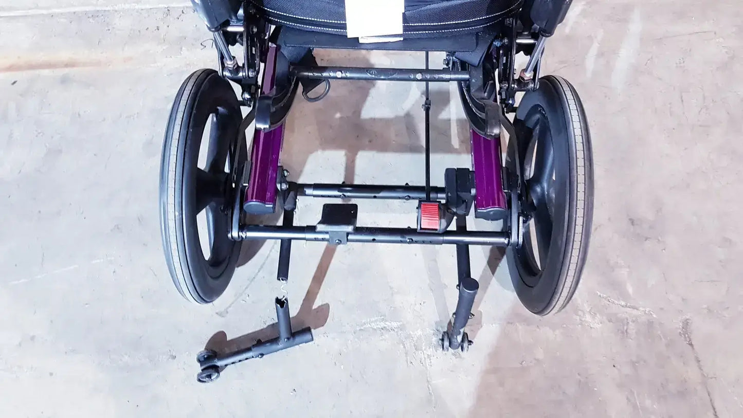 Ki Mobility Focus CR Tilt In Space Wheelchair Adjustable All Show in Pictures - Tilt-in-Space