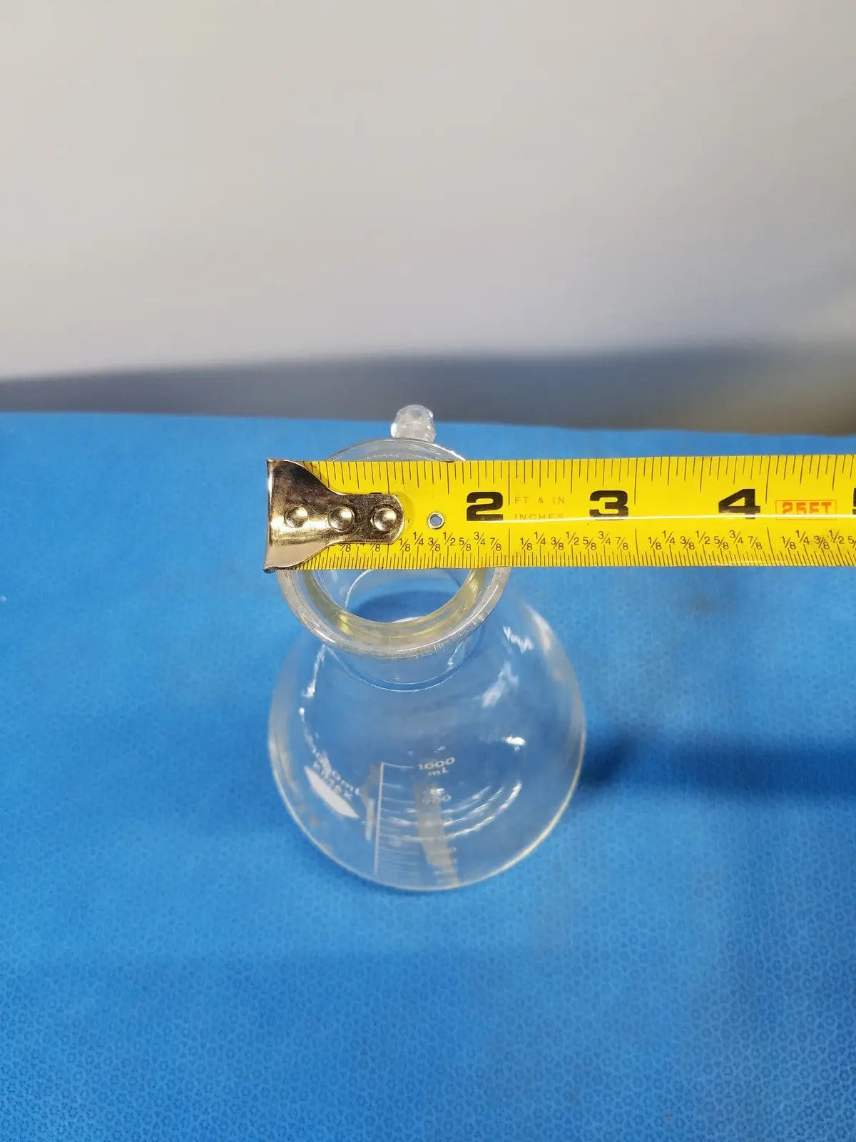Kimax 1000 mL Erlenmeyer Flask – Borosilicate Glass Laboratory Vessel