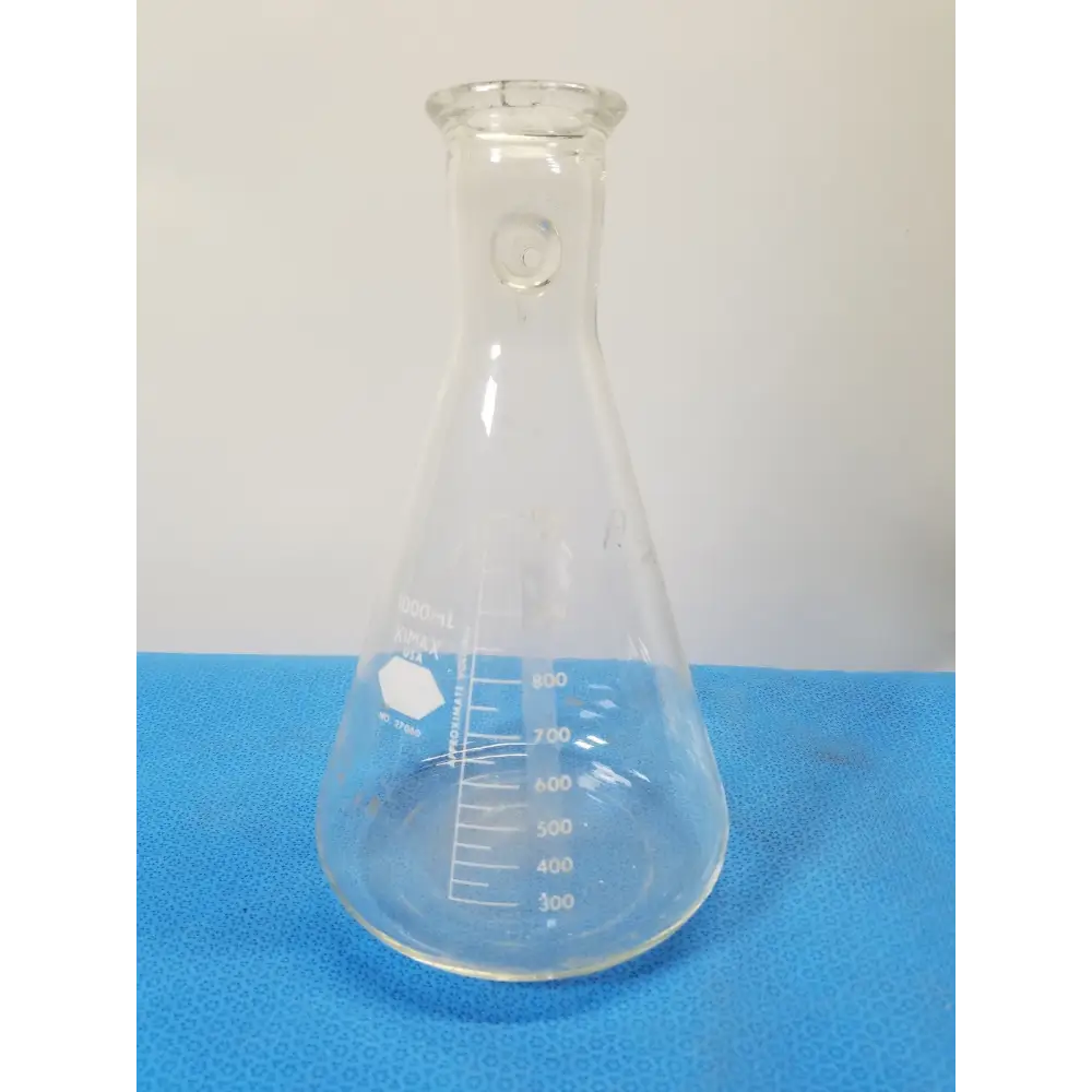 Kimax 1000 mL Erlenmeyer Flask Durable Borosilicate Glass