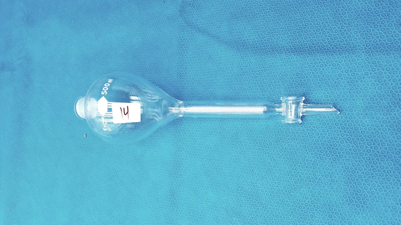 KIMAX 500mL Gilson Separatory Funnel w/ PTFE Key Stopcock & 29/32 Socket