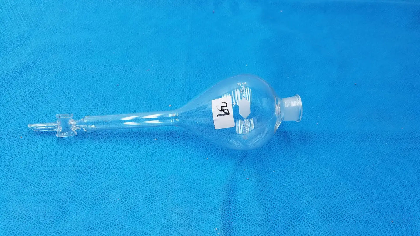 Kimax 500mL Glass Chromatography Column Reservoir – Borosilicate Lab Glassware