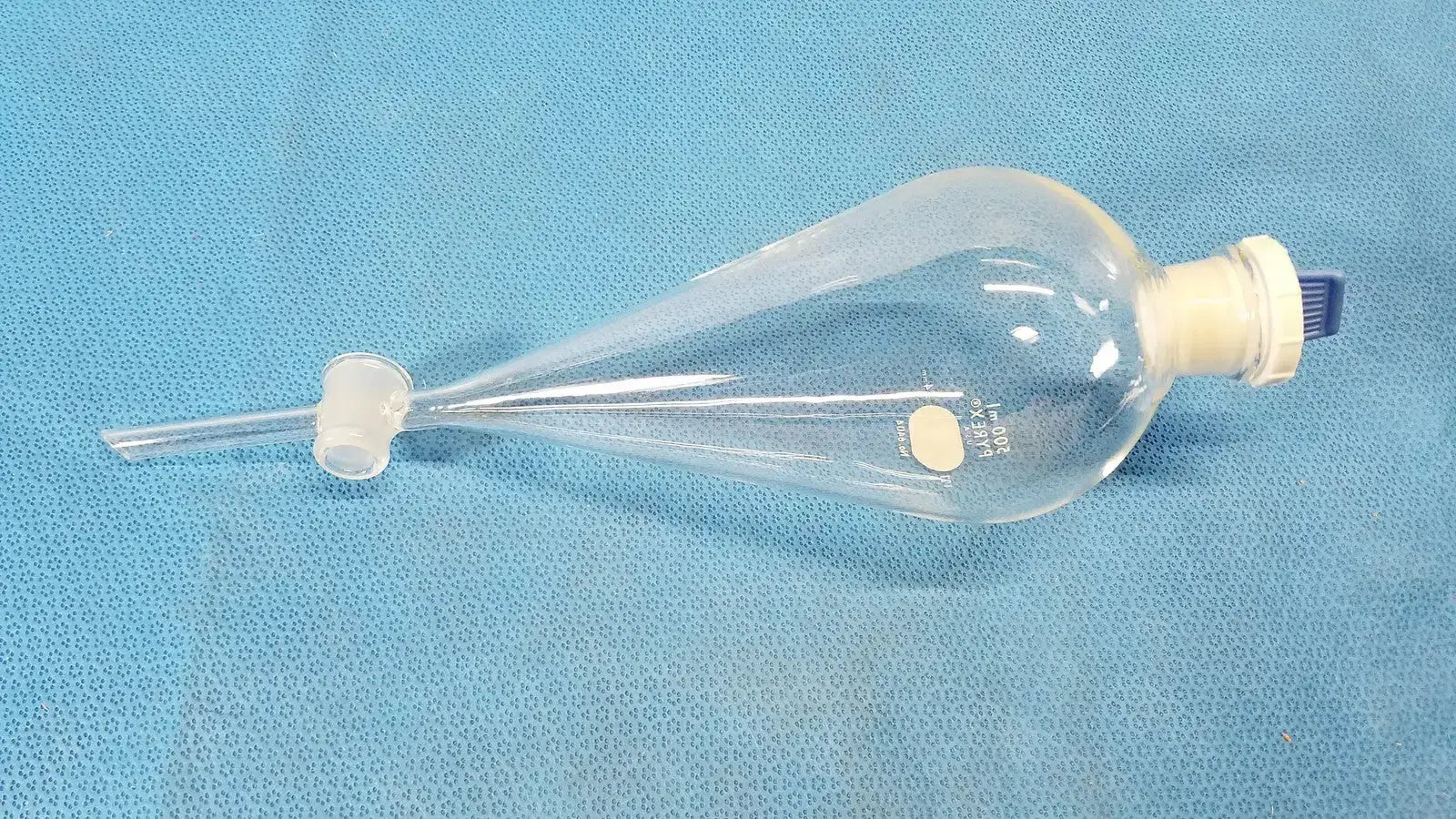 Kimax 500mL Squibb Separatory Funnel with Neck Borosilicate Lab Glass