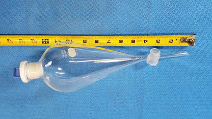 Kimax 500mL Squibb Separatory Funnel with Neck Borosilicate Lab Glass