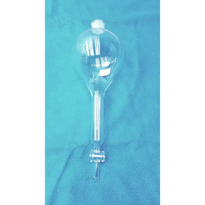 KIMAX Kimble 1000 mL Squibb Separatory Funnel with #27 Stopper – Borosilicate Gl