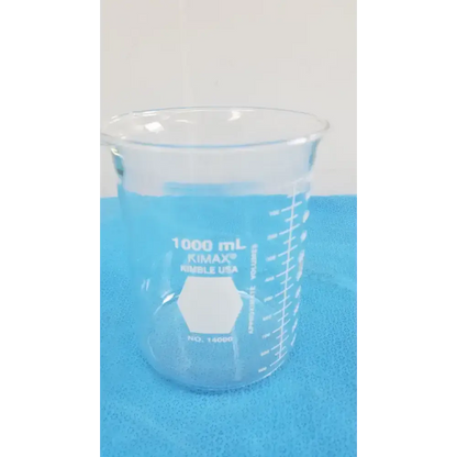 KIMAX KIMBLE USA 1000 ML Glassware Beaker NO 14000 - Laboratory