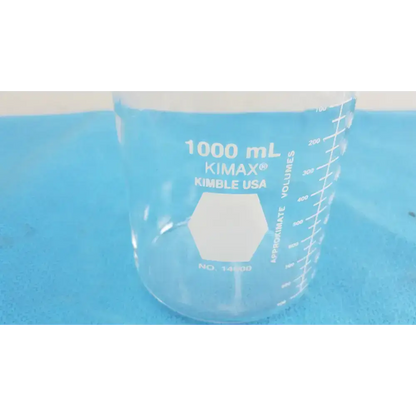 KIMAX KIMBLE USA NO 14000 1000 ML Glassware Beaker - Laboratory