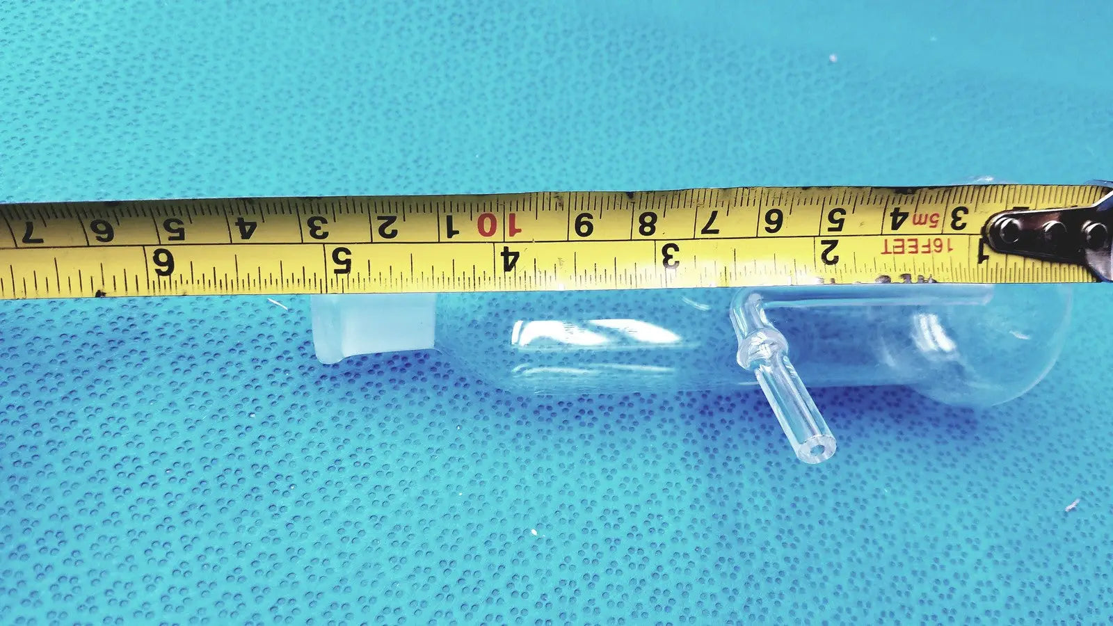 Kimax Lab Gas Absorption Bulb Flask CO2 Washing with Side Tubes - Laboratory Glassware