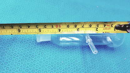 Kimax Lab Gas Absorption Bulb Flask CO2 Washing with Side Tubes - Laboratory Glassware