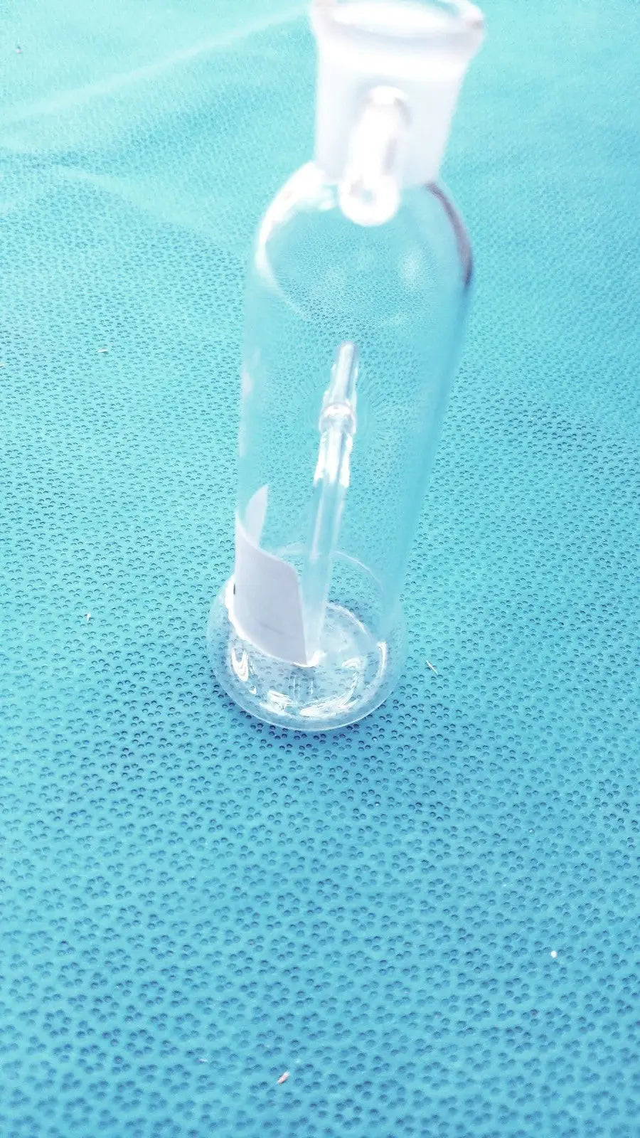 Kimax Lab Gas Absorption Bulb Flask CO2 Washing with Side Tubes - Laboratory Glassware