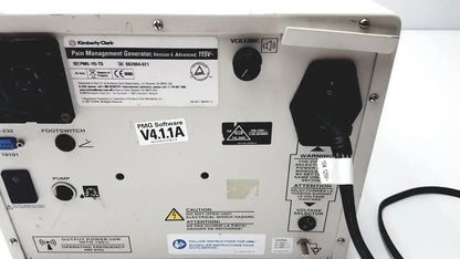 Kimberly Clark PMG-115-TD Advanced Pain Management Generator - Untested