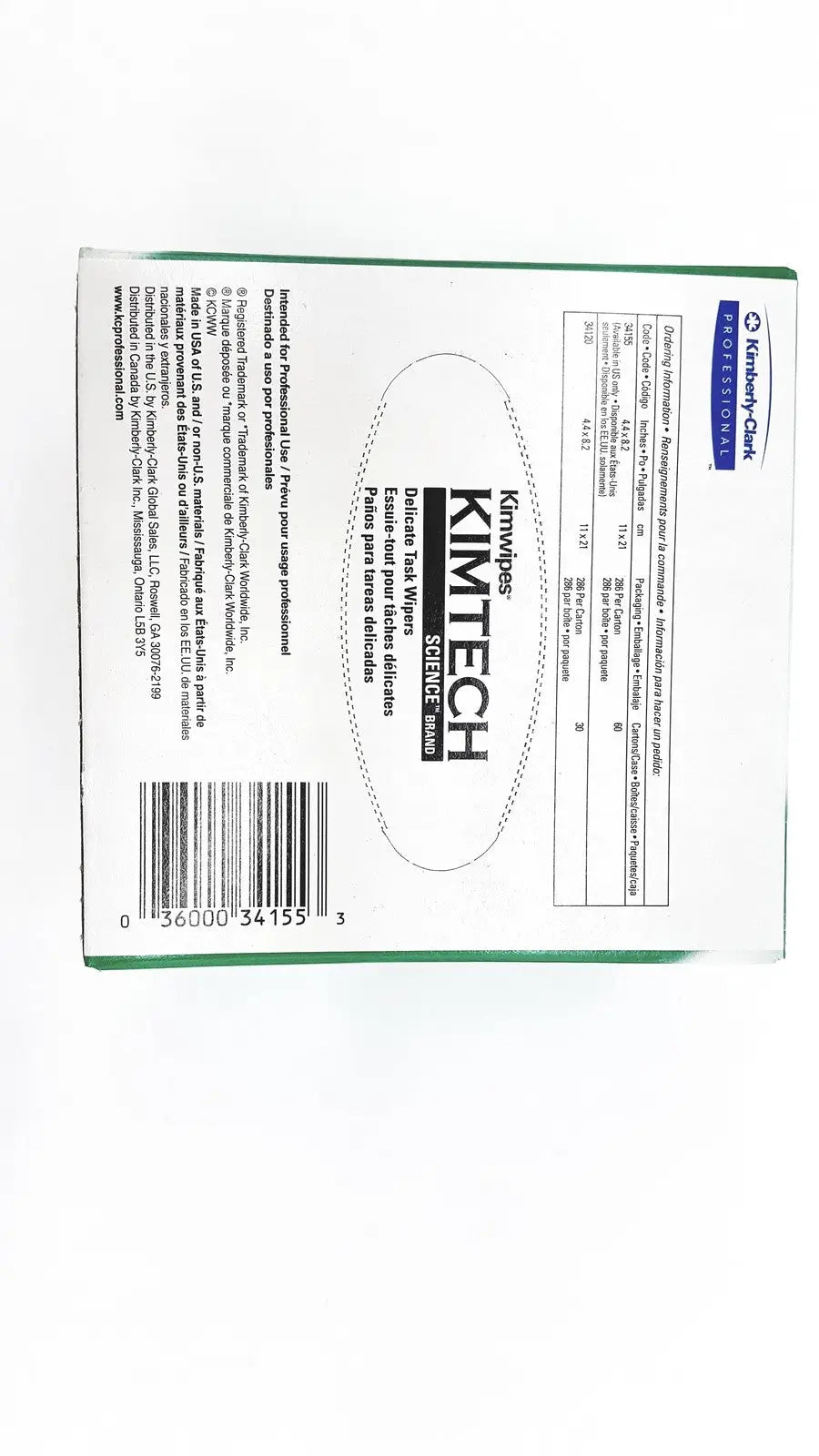 Kimtech Wipes Delicate Task Wipers 286/box - Disposable