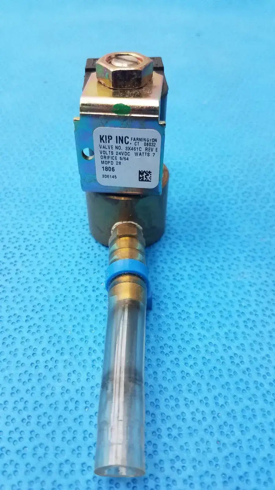 KIP INC Solenoid Valve 3X461C REV E 24VDC 7W for Pneumatic Control Systems