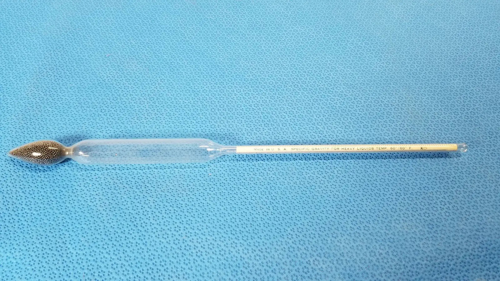 KO Specific Gravity Hydrometer for Heavy Light Liquids TEMP 60°/60°F