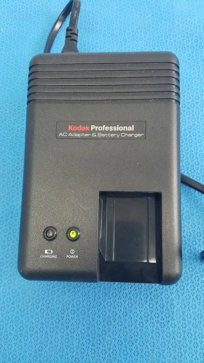 Kodak Professional DCS Pro 14n AC Adapter & Battery Charger w/ Charging Cable