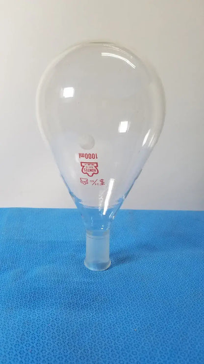 KONTES 1000mL Round-Bottom Flask – 24/40 Quickfit Joint - Laboratory Glassware