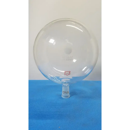 Kontes 3000 mL Round Bottom Glass Flask – Borosilicate Laboratory Ware