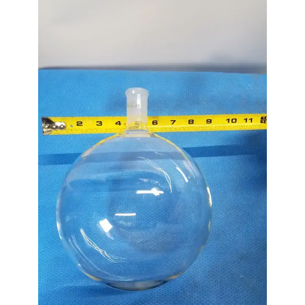 Kontes 3000 mL Round Bottom Glass Flask – Borosilicate Laboratory Ware
