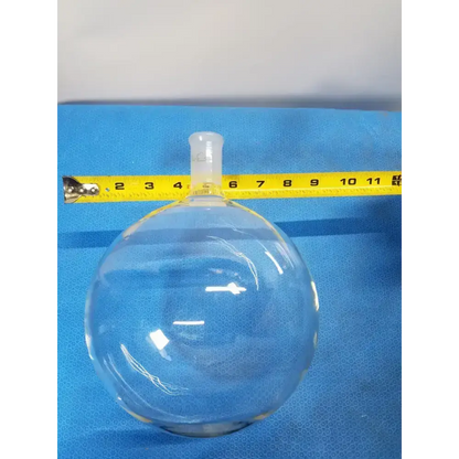 Kontes 3000 mL Round Bottom Glass Flask – Borosilicate Laboratory Ware