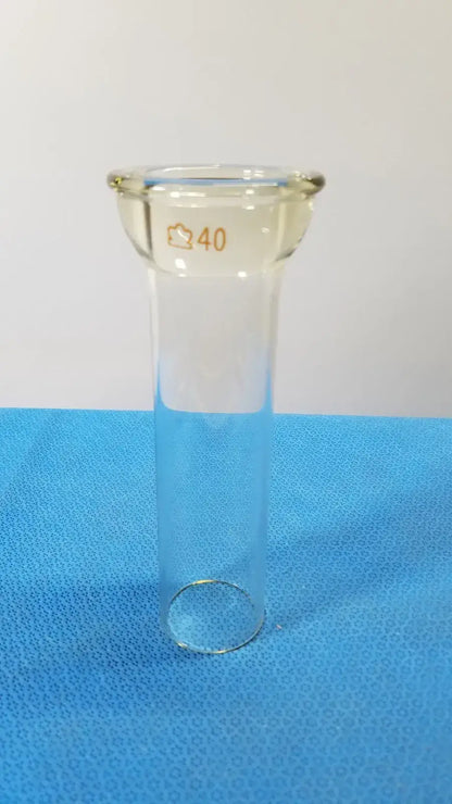 Kontes 40 mL Laboratory Glass Low Form Measuring Cylinder Round Bottom