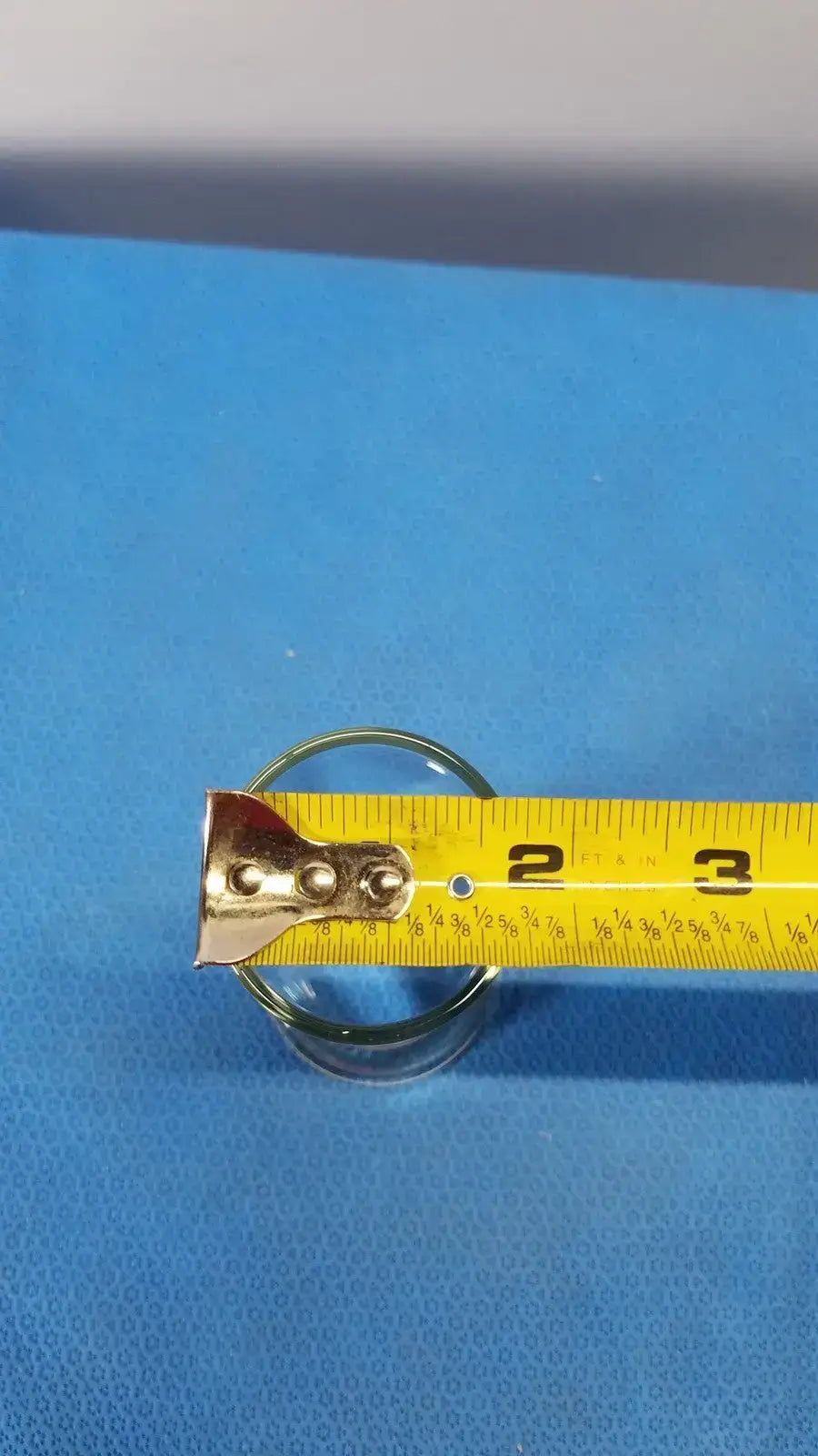 KONTES 40mL Laboratory Glass Low Form Measuring Cylinder Round Bottom - Graduated