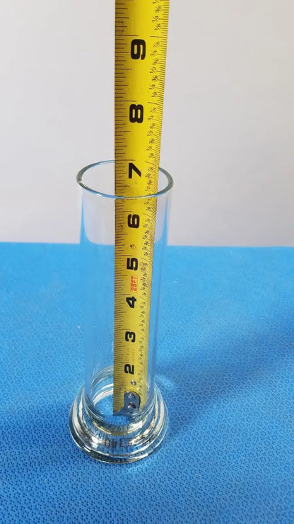 KONTES 40mL Laboratory Glass Low Form Measuring Cylinder Round Bottom - Graduated