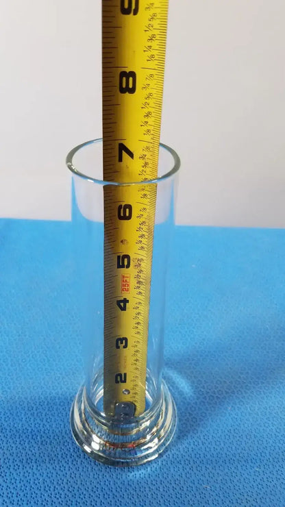 KONTES 40mL Laboratory Glass Low Form Measuring Cylinder Round Bottom - Graduated