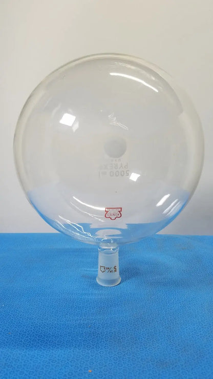 Kontes 5000 mL Single Neck Round Bottom Flask – 24/40 Outer Joint