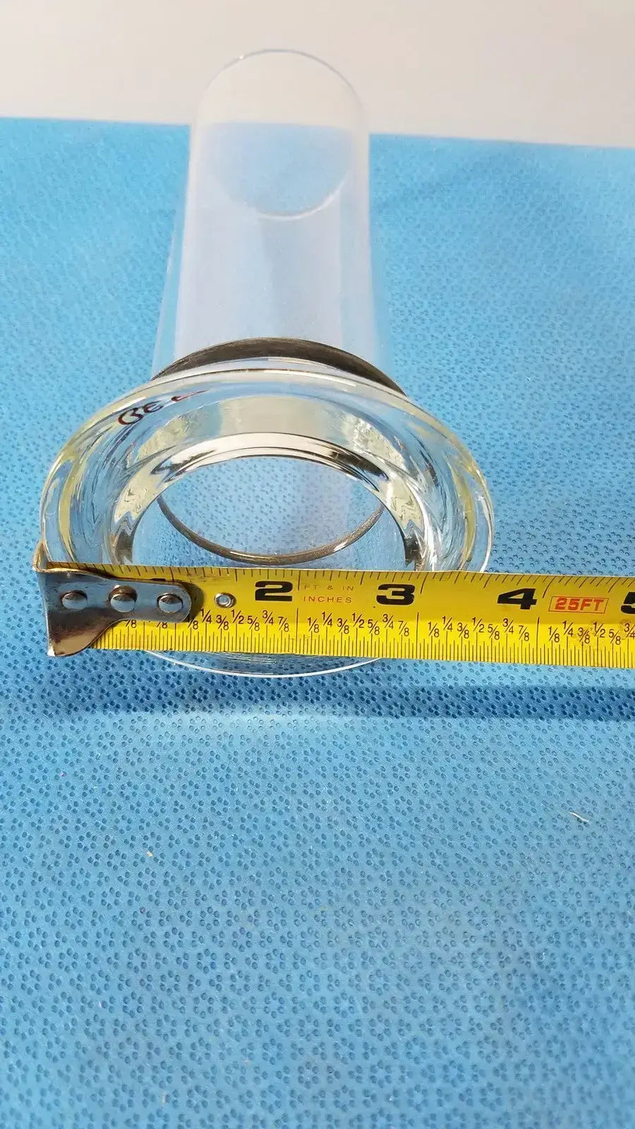 Kontes 50mm Glass Cylinder Adapter – Lab Connector Borosilicate - Laboratory