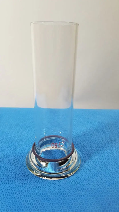 KONTES 50mm Laboratory Glass Adapter Cylinder Pyrex Borosilicate - Glassware