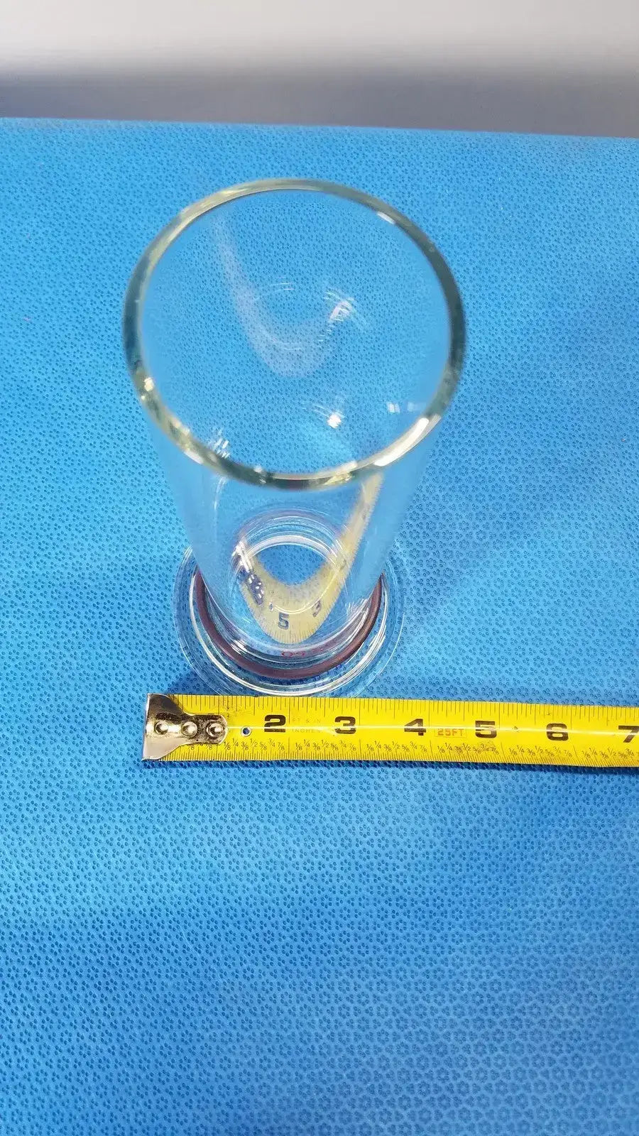 KONTES 50mm Laboratory Glass Adapter Cylinder Pyrex Borosilicate - Glassware