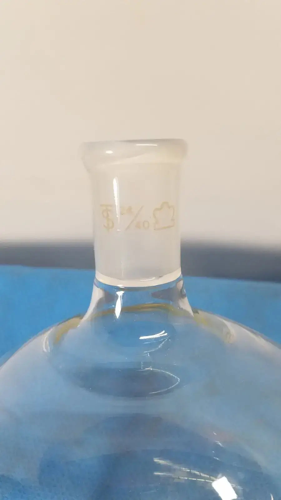 KONTES Glass Boiling Flask 3000 mL Single Neck Round Bottom - Laboratory Glassware