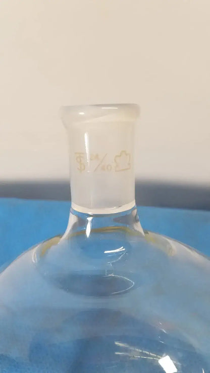 KONTES Glass Boiling Flask 3000 mL Single Neck Round Bottom - Laboratory Glassware