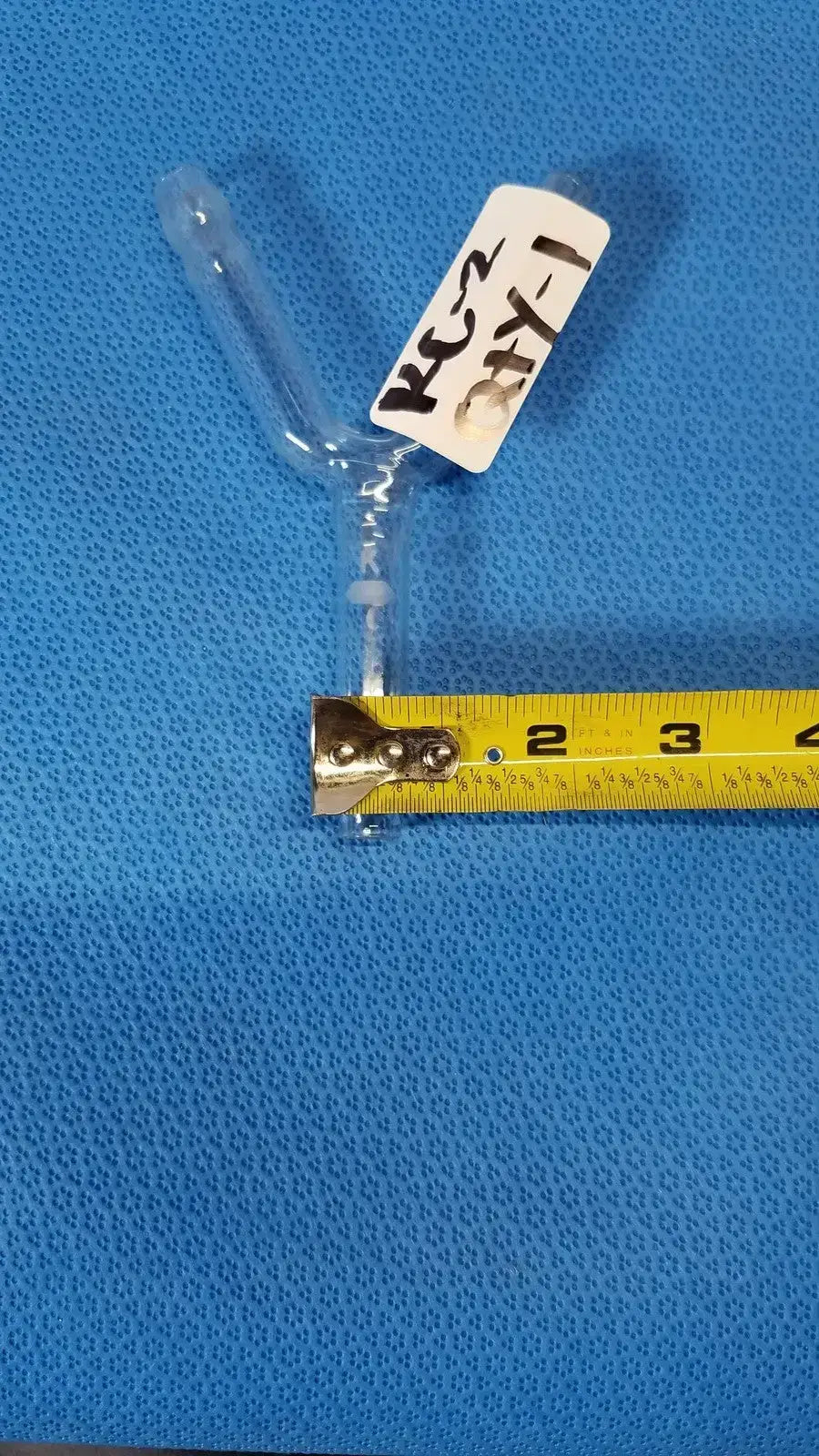 KONTES Glass Y-Shaped Barbed Hose Connector – Laboratory Glassware Adapter